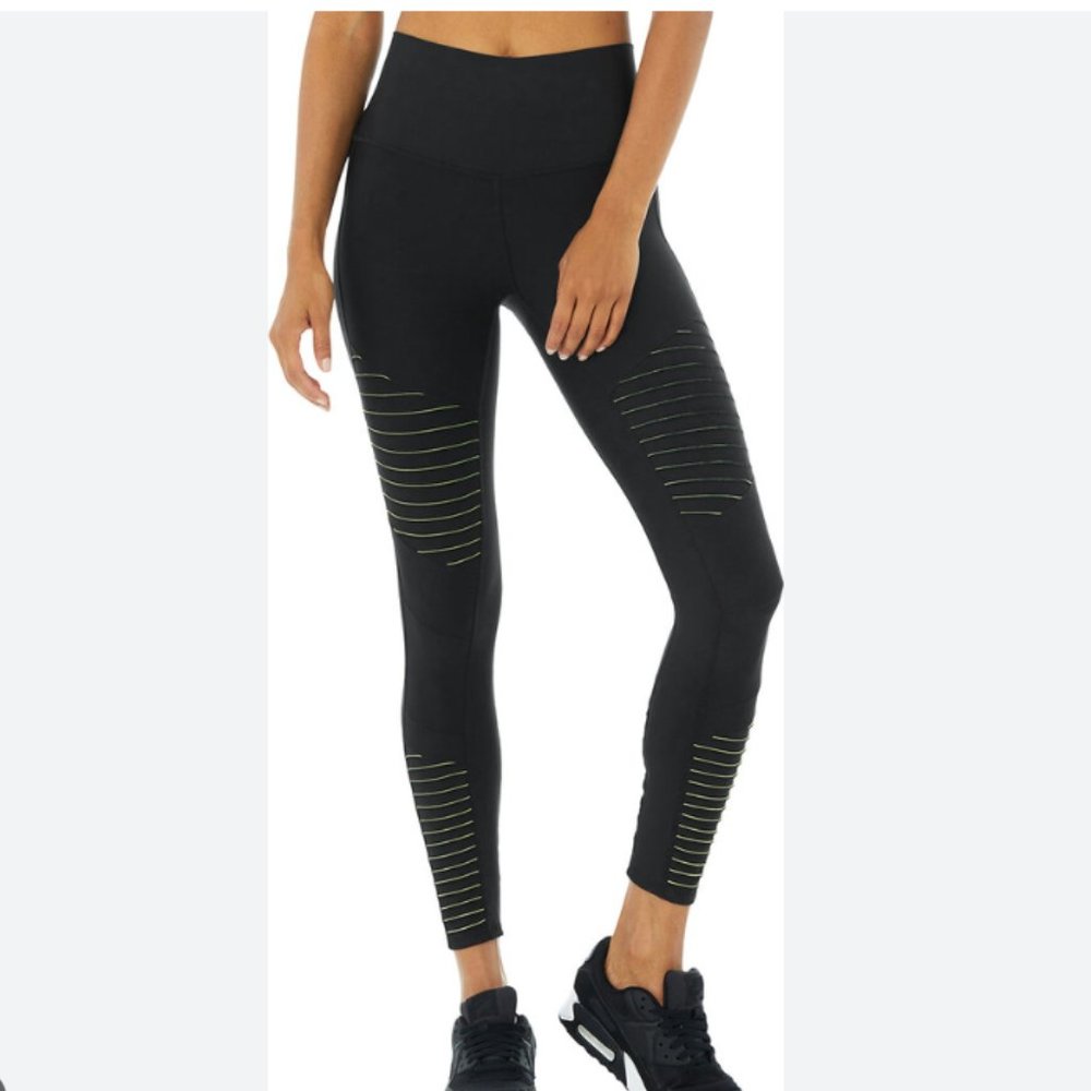 Alo Yoga AIRLIFT HIGH-WAIST 7/8 MOTO LEGGING